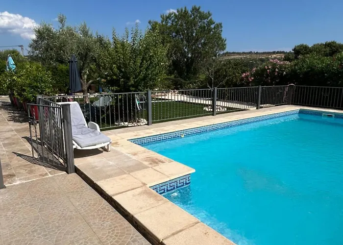 Feriehus Maison 6 Personnes Avec Piscine Terrain Arbore Cloture *